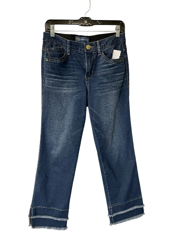 Jeans Cropped By Democracy In Blue, Size: 6