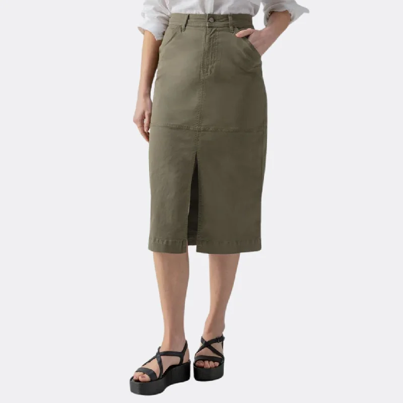 Triple Threat Skirt (Burnt Olive)