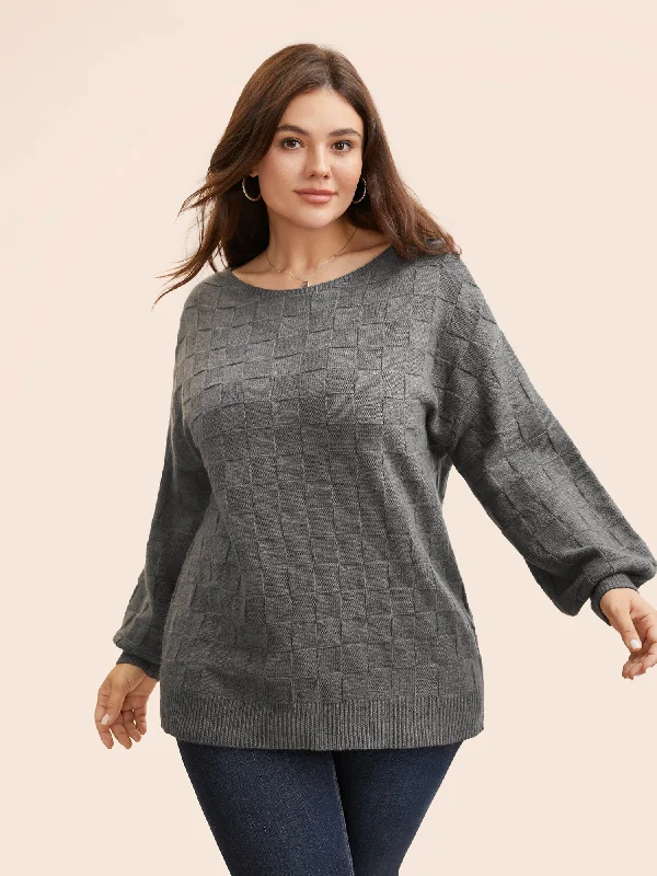 Supersoft Essentials Textured Batwing Sleeve Pullover