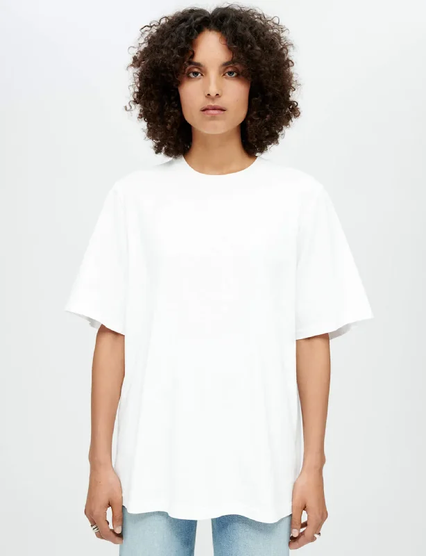 Oversized Tee, Optic White