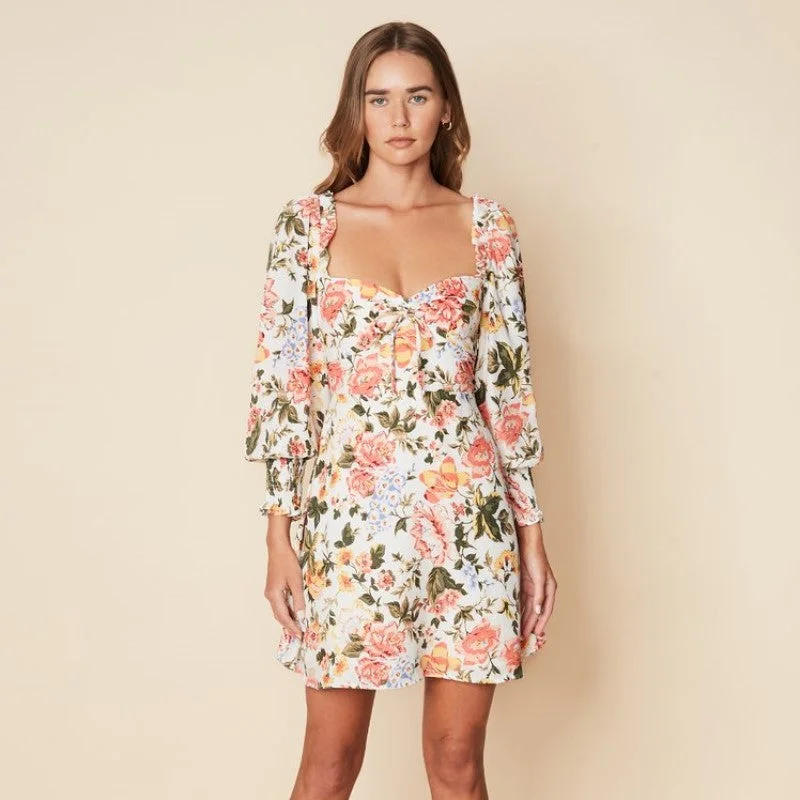 Arianne Mini Dress (Tearo Floral)