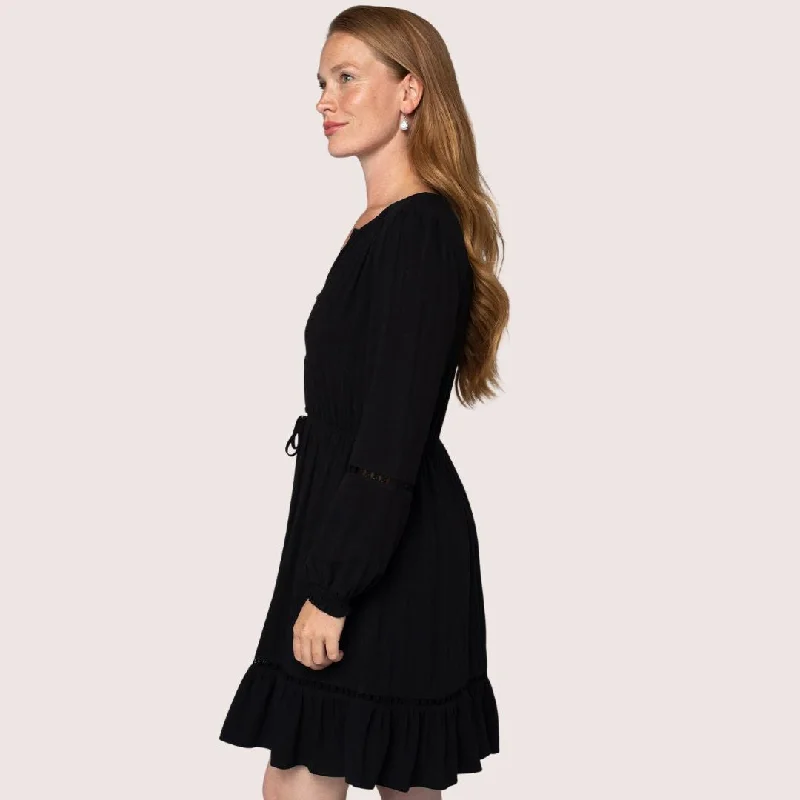 Calais Mini Dress (Black)