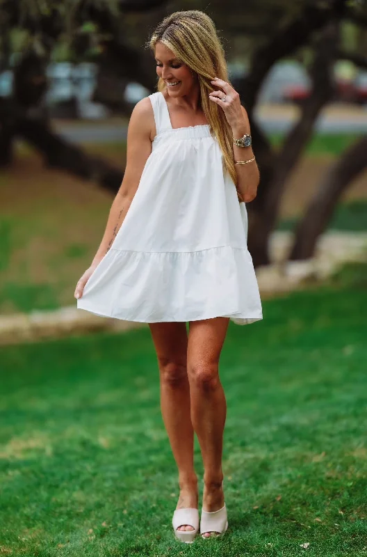 First Pick Mini Dress - White