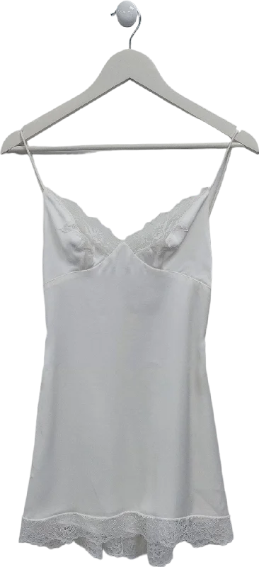 Mixedgals White Aisha Mini Dress UK S