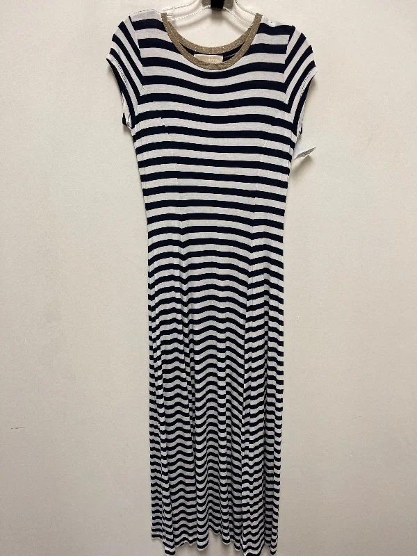 Dress Casual Maxi By Michael By Michael Kors In Striped Pattern, Size: Xs