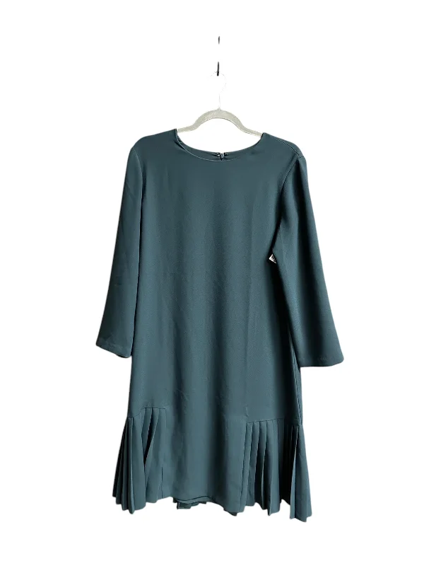 Dress Casual Midi By Ann Taylor In Green, Size: M