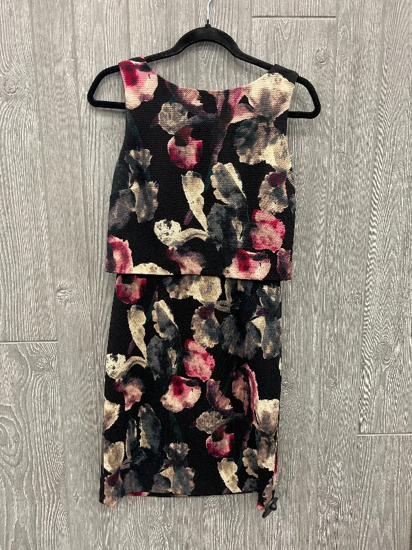 Dress Casual Midi By Ivanka Trump In Black, Size: Xs