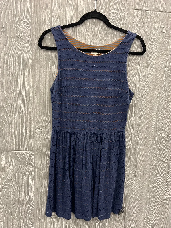 Dress Casual Midi By Maison Jules In Blue, Size: M