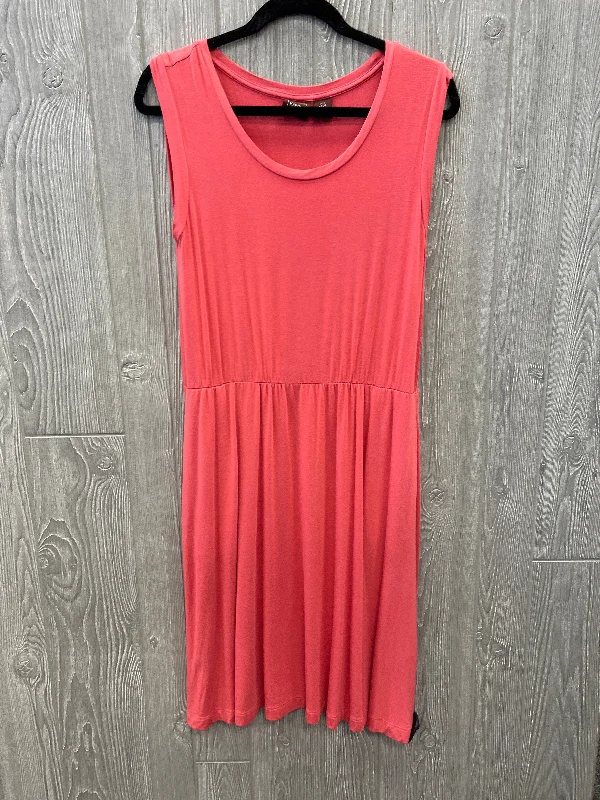 Dress Casual Midi By Marina In Coral, Size: S