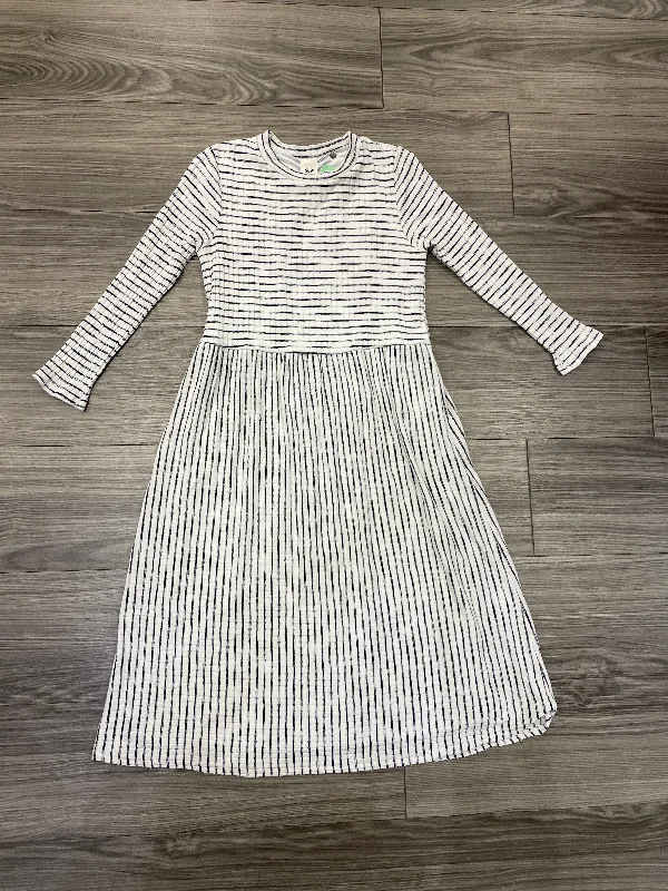 Dress Casual Midi By Sew In Love In Black & White, Size: M