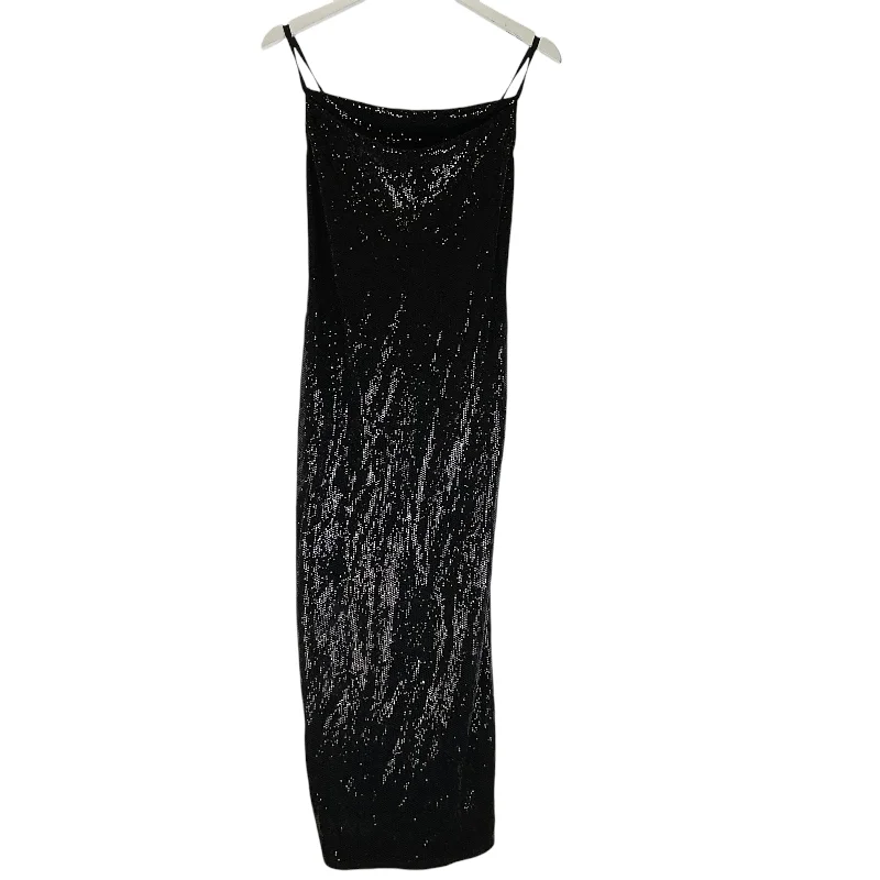 Dress Party Long By Bebe In Black, Size: M