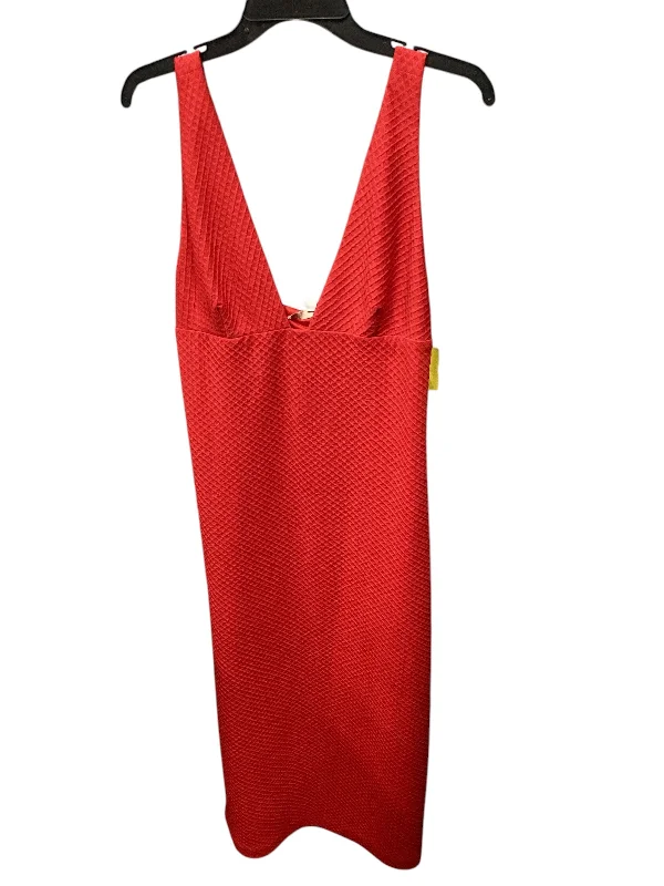 Dress Party Long By Hutch In Red, Size: L