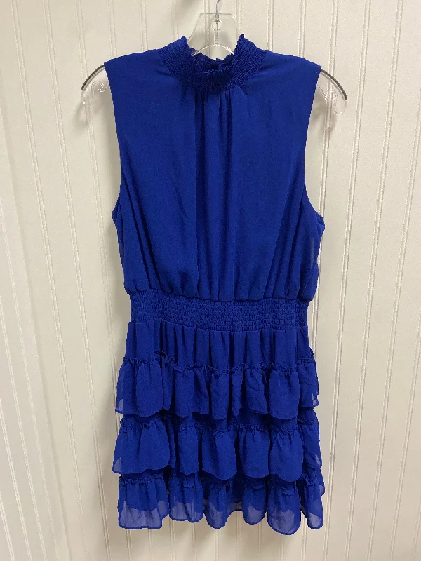 Dress Party Midi By 1.state In Blue, Size: Xl