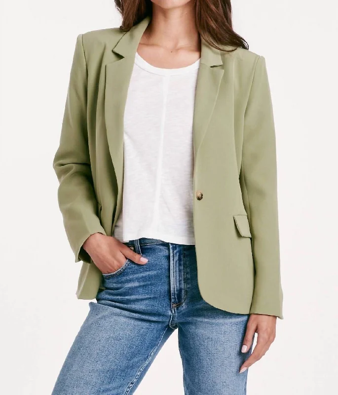 Berkley Blazer In Eucalyptus