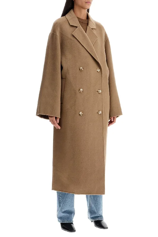 Loulou Studio Long Wool And Cashmere Coat 'borne