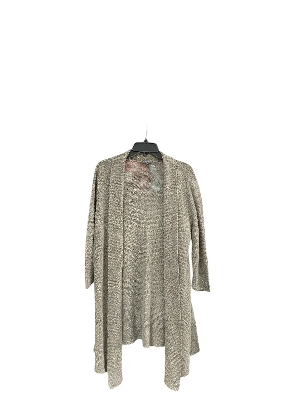 Top Long Sleeve By Eileen Fisher In Brown, Size: Xl