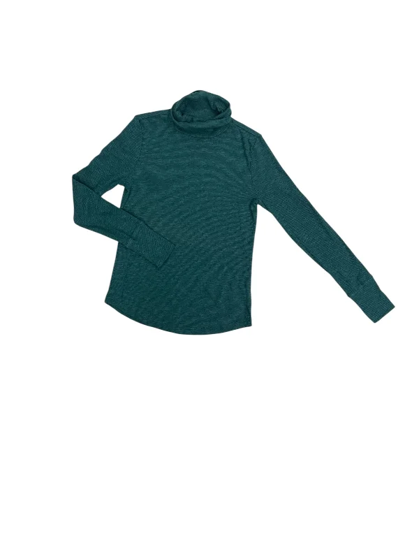 Top Long Sleeve By Gap In Green, Size: Xs