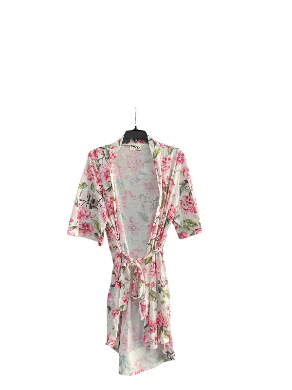 Top Long Sleeve By Mumu In Floral Print, Size: Osfm